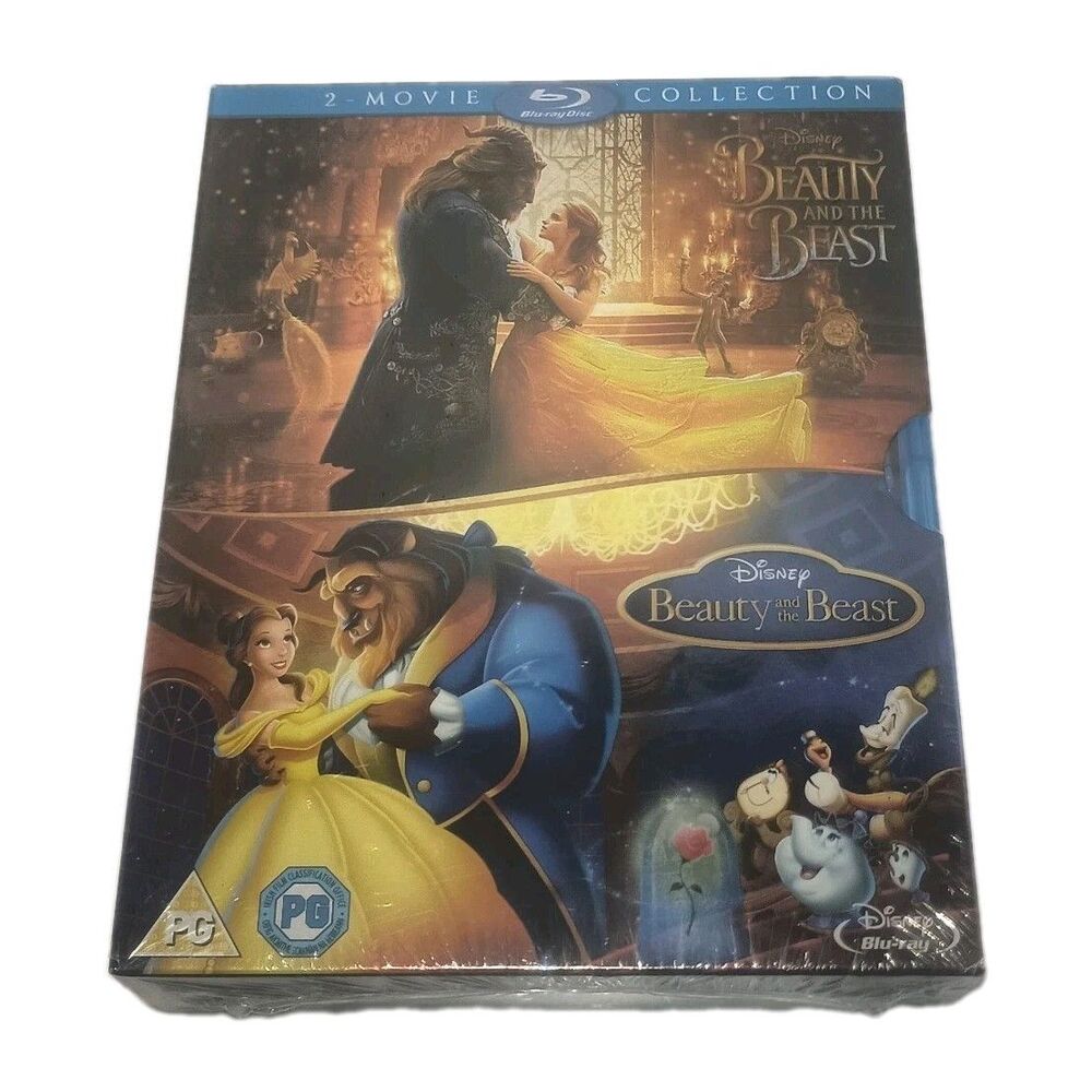 Rare Beauty And The Beast: 2-Movie Collection Blu-ray NEW Sealed EEA Version